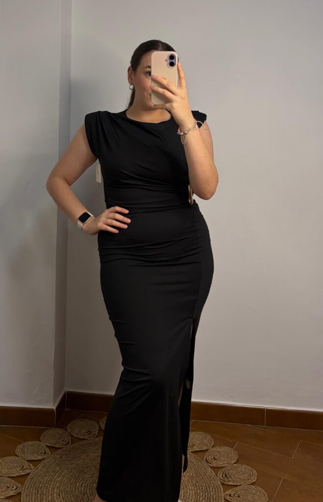 Vestido Broche