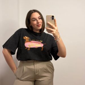 Camiseta Perro Salchicha