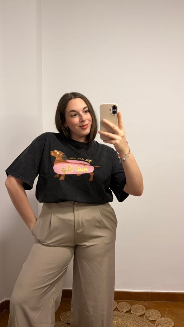 Camiseta Perro Salchicha