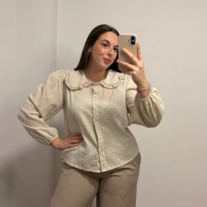 Blusa cuadros