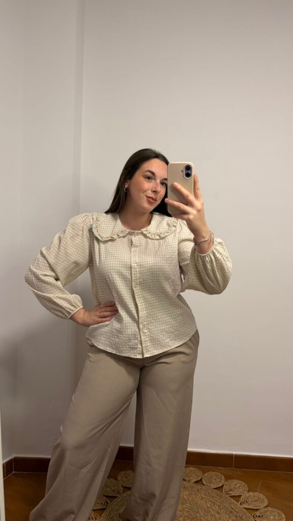 Blusa cuadros