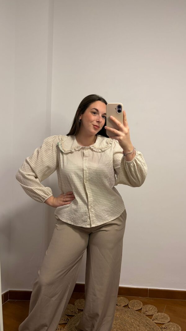 Blusa cuadros