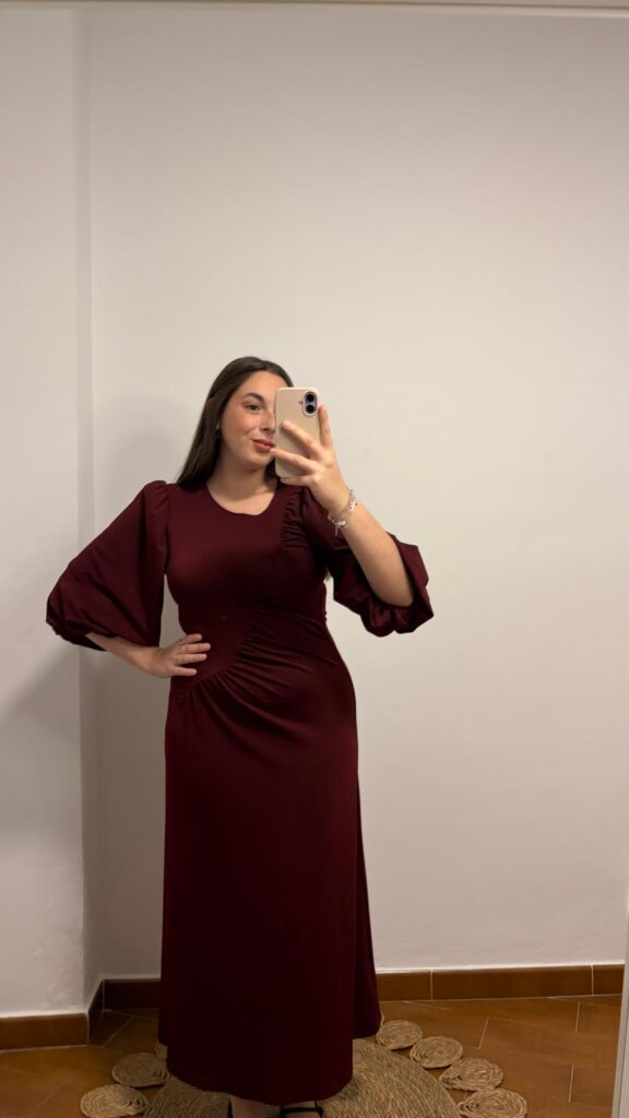 Vestido Frunces