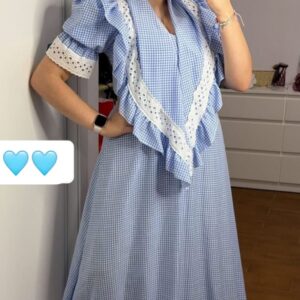 Bata vichy celeste