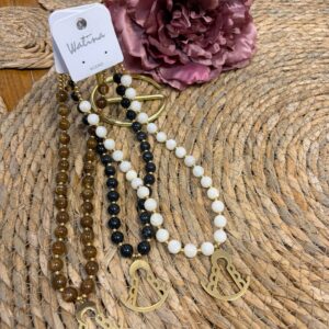 Collar virgen bolas
