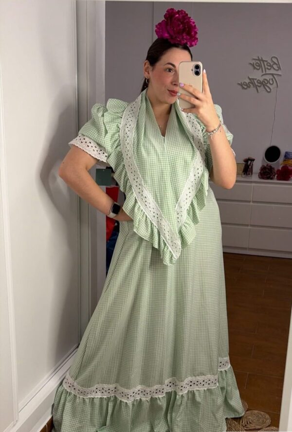 Bata vichy menta