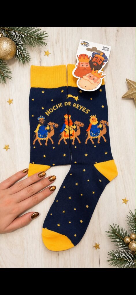Calcetines Reyes Magos TU adulto
